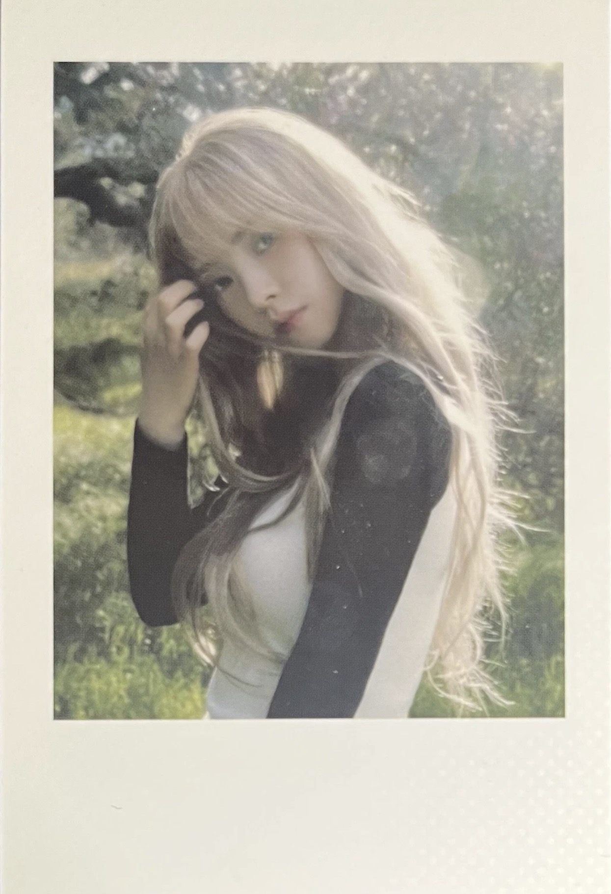 Karina aespa photocard from Polaroid