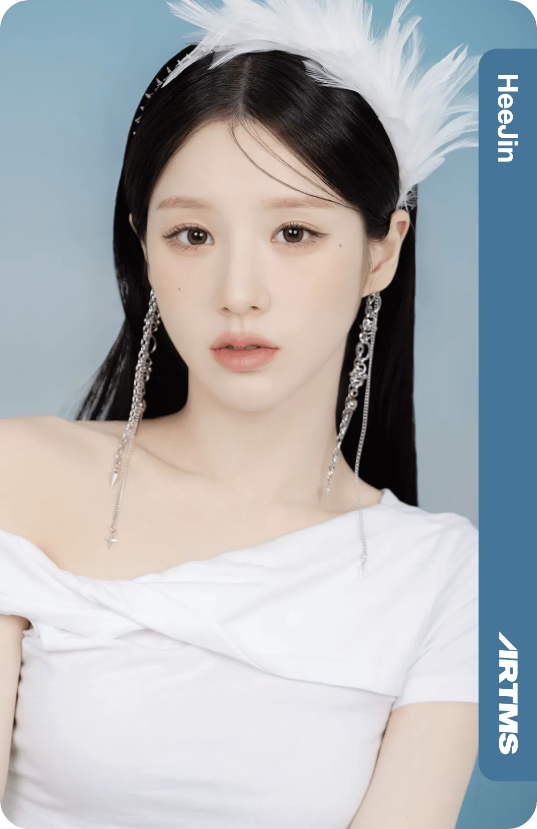 Heejin ARTMS photocard Cream01 Double Class Objekt