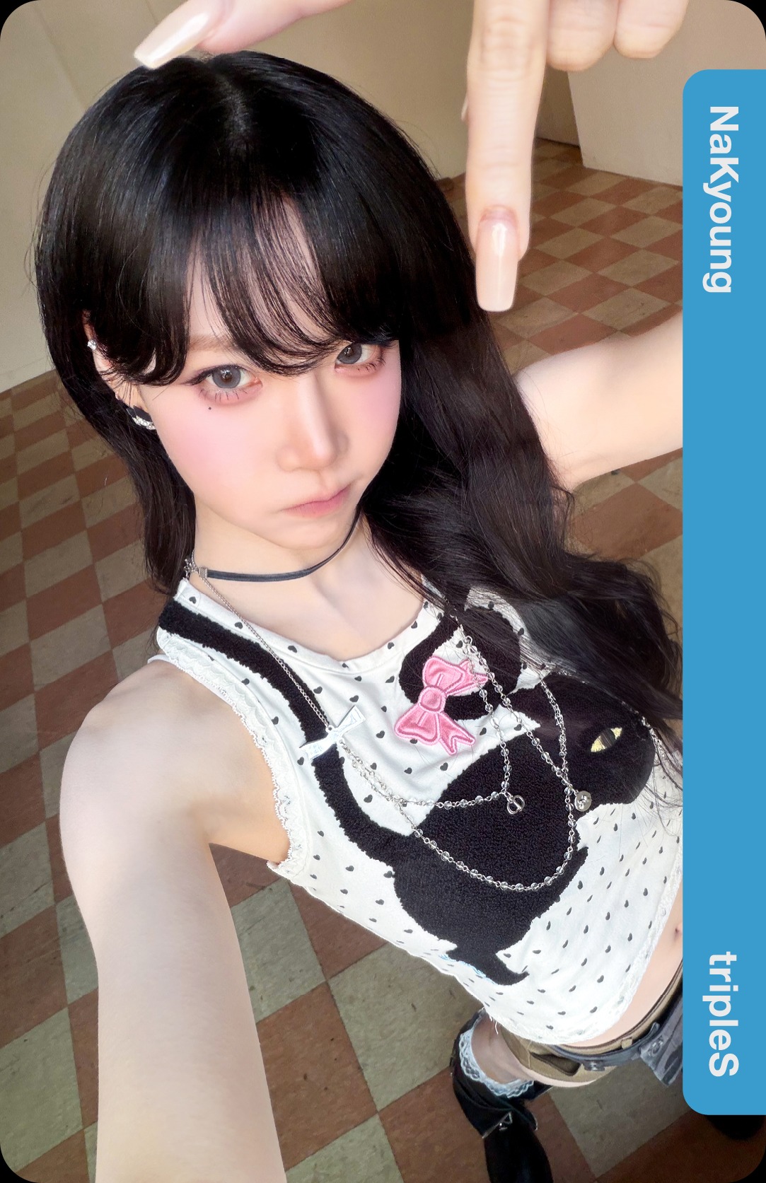 Nakyoung tripleS photocard from Double Class Objekt