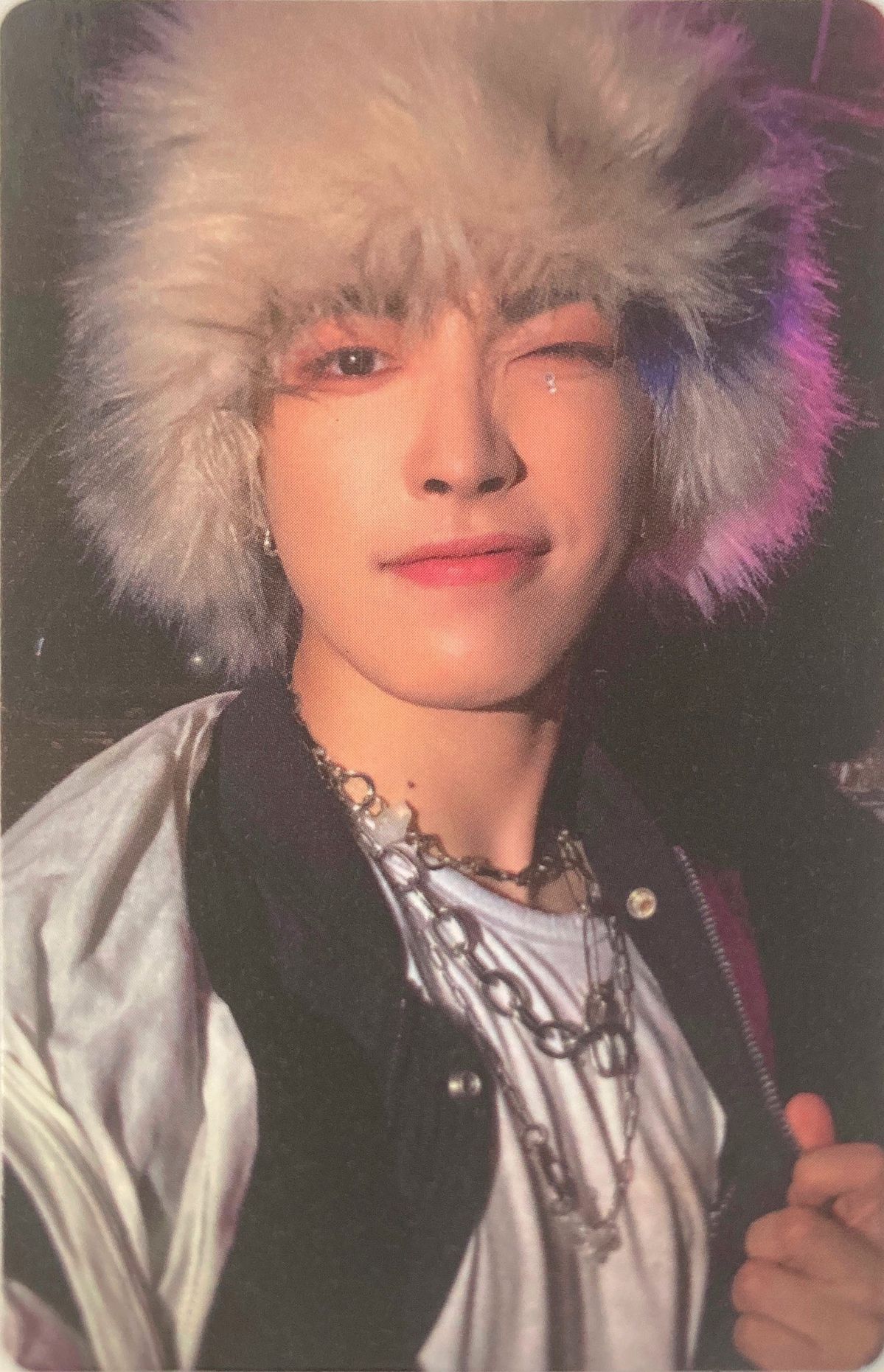 Hongjoong ATEEZ photocard from Faded set