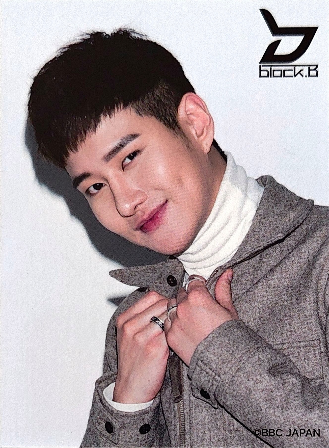 B-bomb Block B photocard from 3000 Yen Purchase Benefit - Trading Card