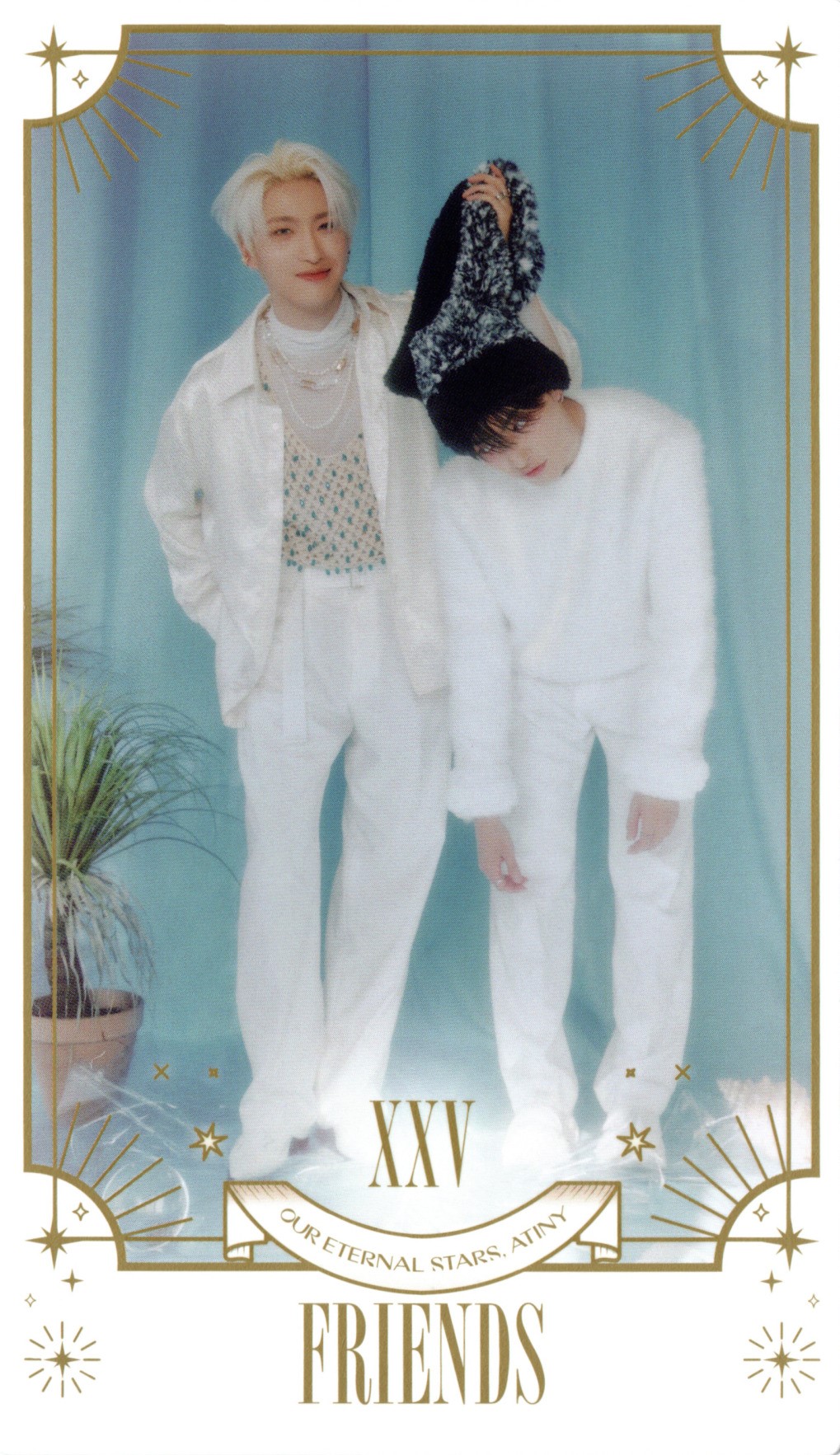  ATEEZ photocard from Fortune Card Set