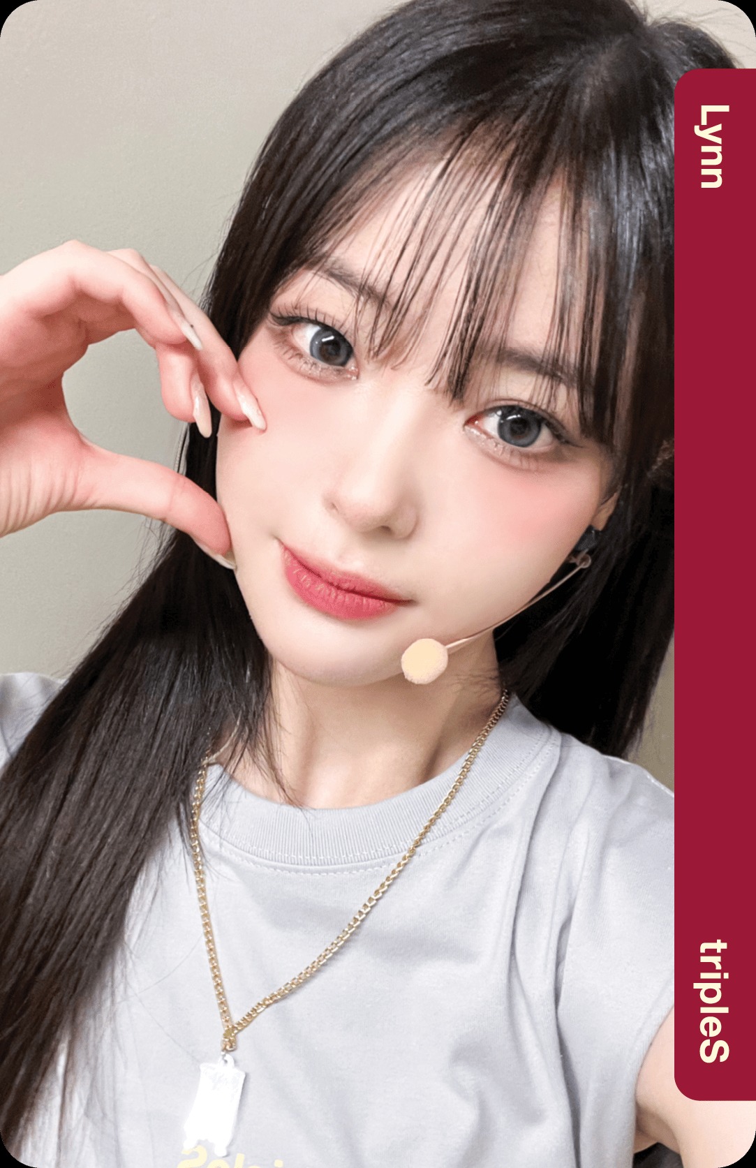 Lynn tripleS photocard from Double Class Objekt