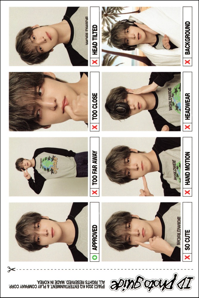 2025 Season's Greetings ID Photo Guide Postcard Set
