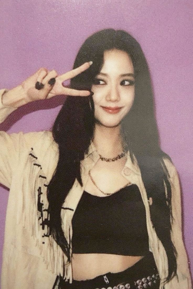 Jisoo BLACKPINK photocard - THE ALBUM