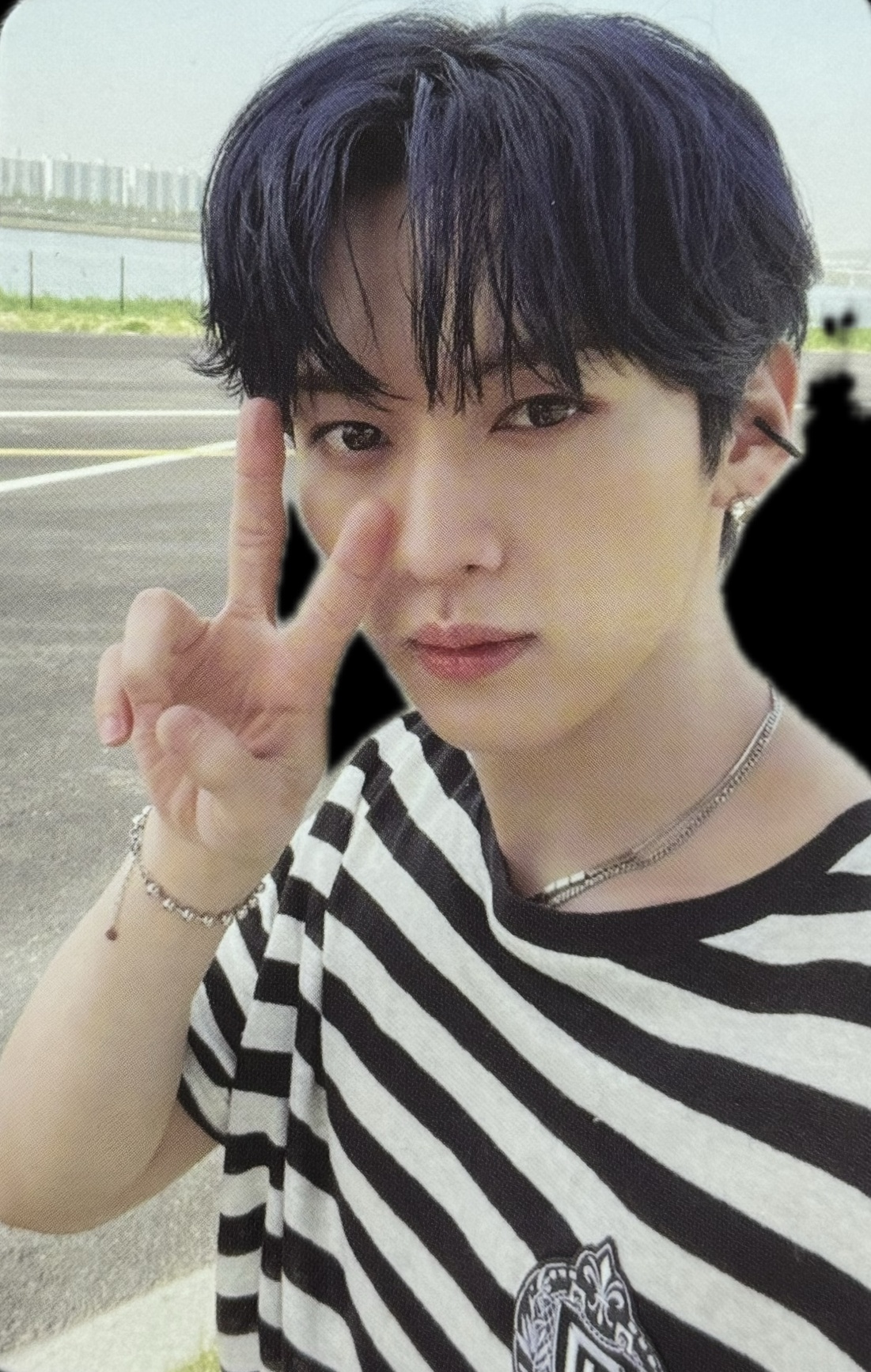 Lee Know Stray Kids photocard from Photocards