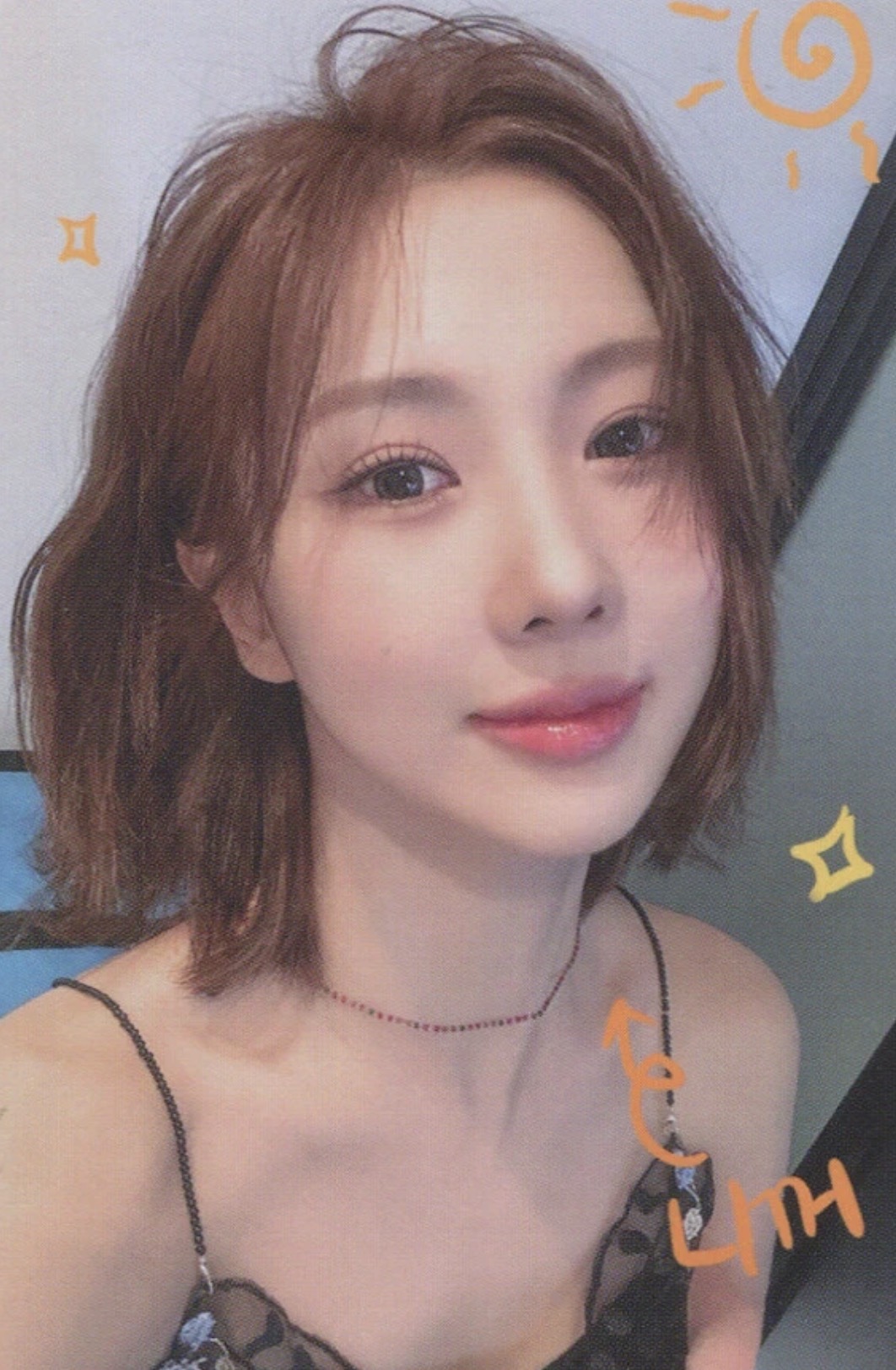 Yoohyeon Dreamcatcher photocard from Preorder