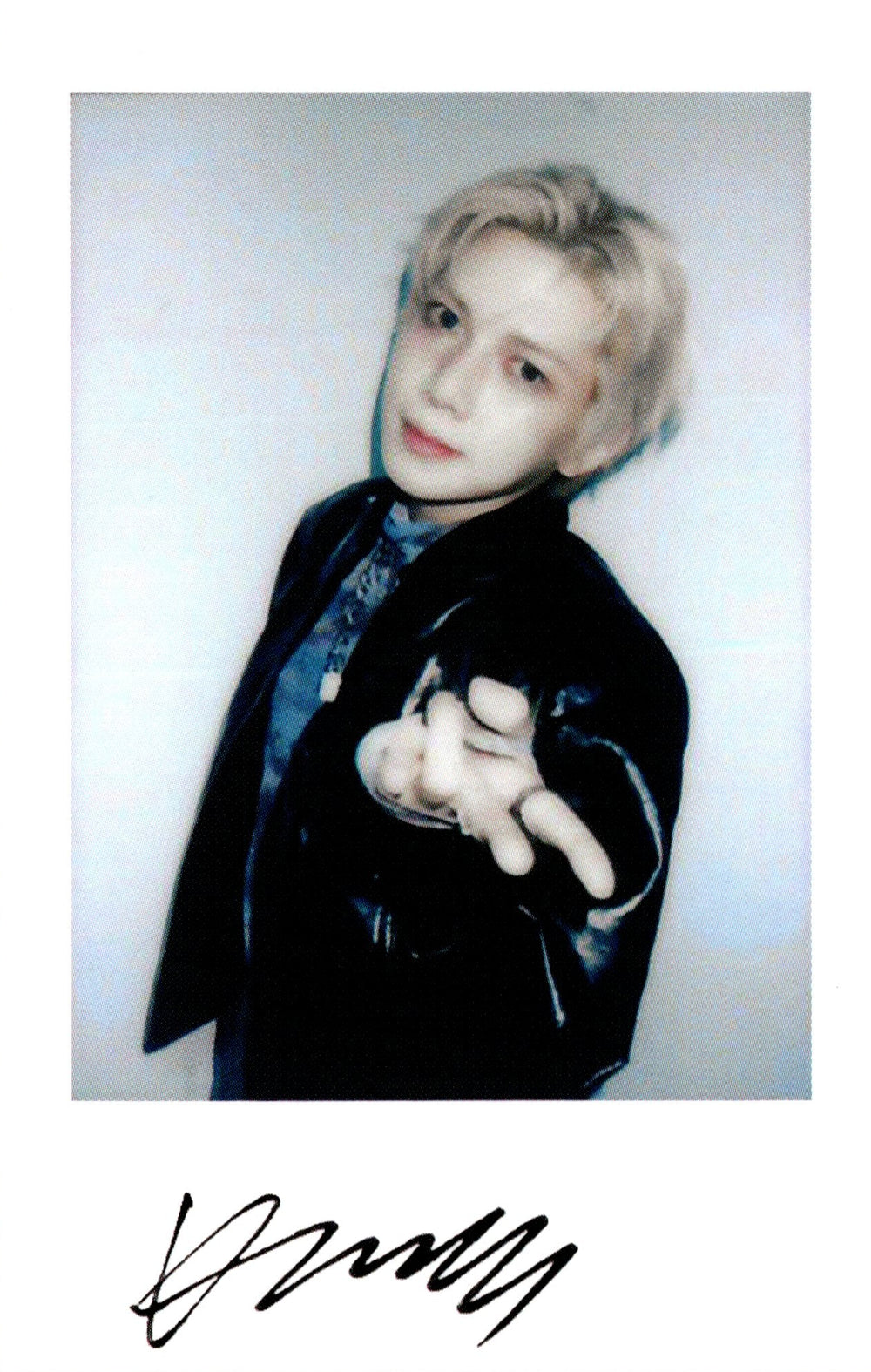 Yeosang ATEEZ photocard - GOLDEN HOUR: Part.5 Polaroid Benefit