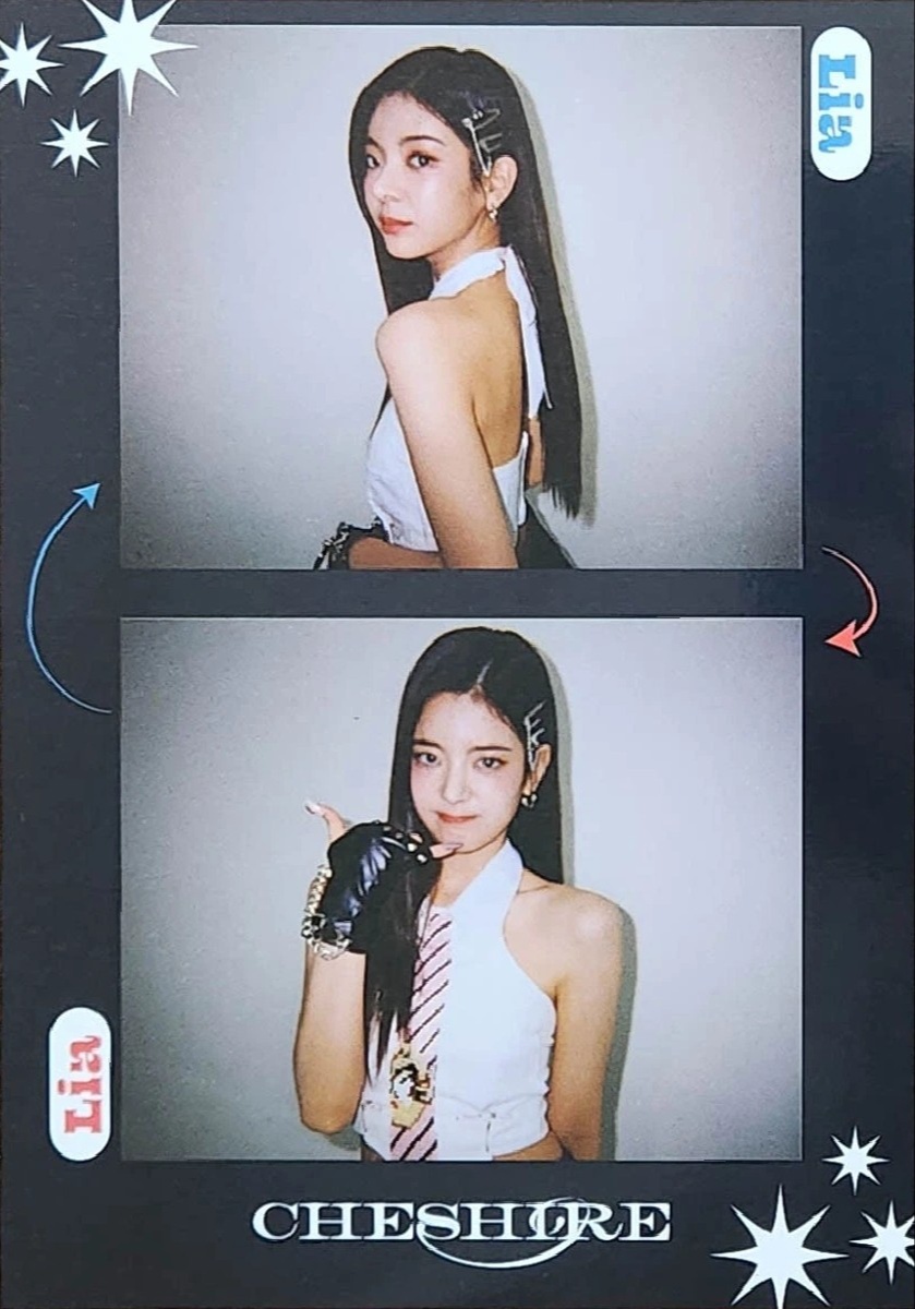 LIA ITZY photocard from Set Benefit