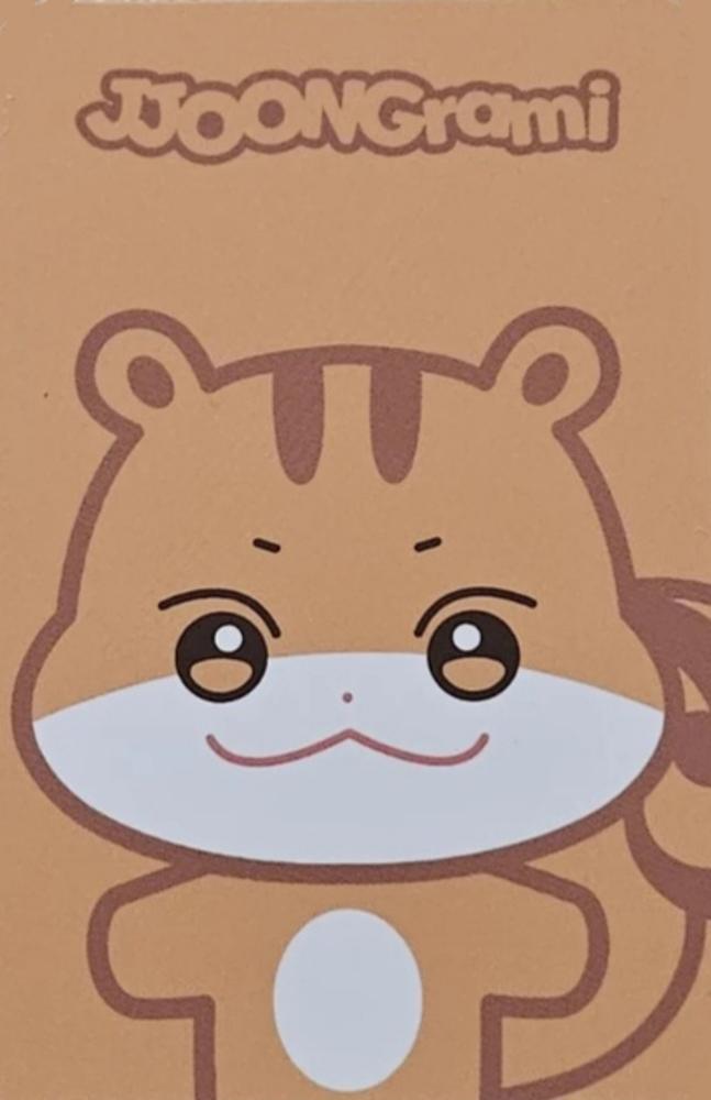 Hongjoong ATEEZ photocard from Random Trading Card