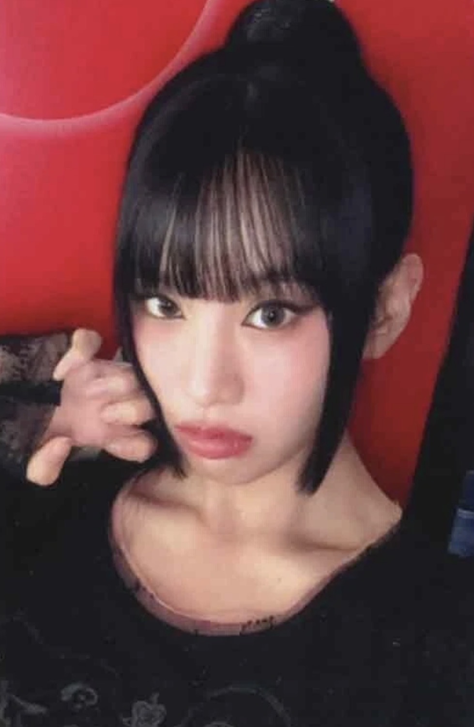 Natty KISS OF LIFE photocard from Benefit