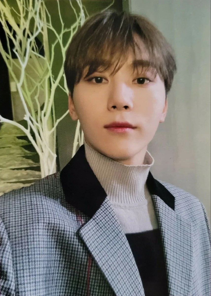Seungkwan SEVENTEEN photocard from Christmas Card