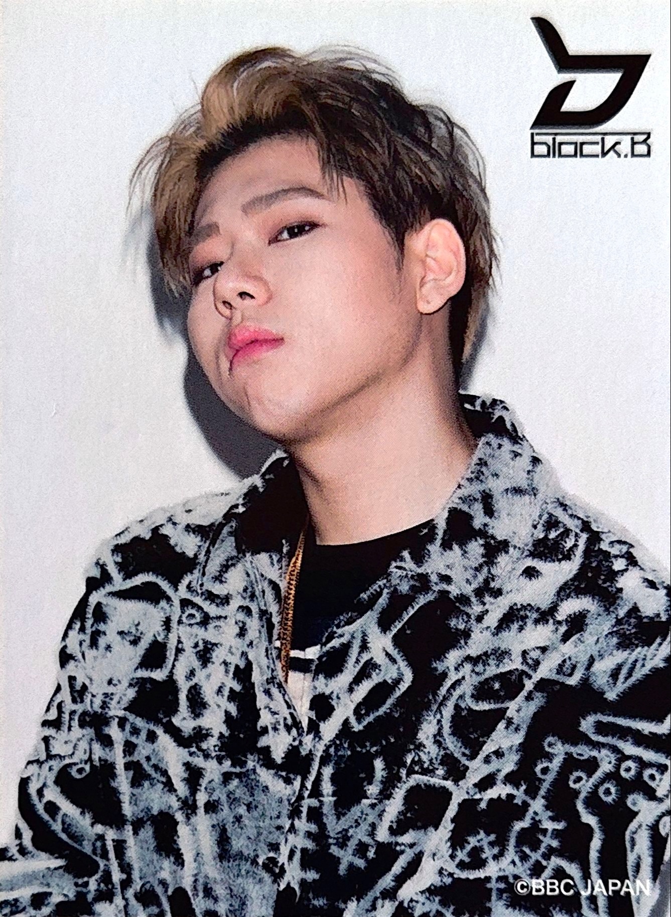 Zico Block B photocard from 3000 Yen Purchase Benefit - Trading Card