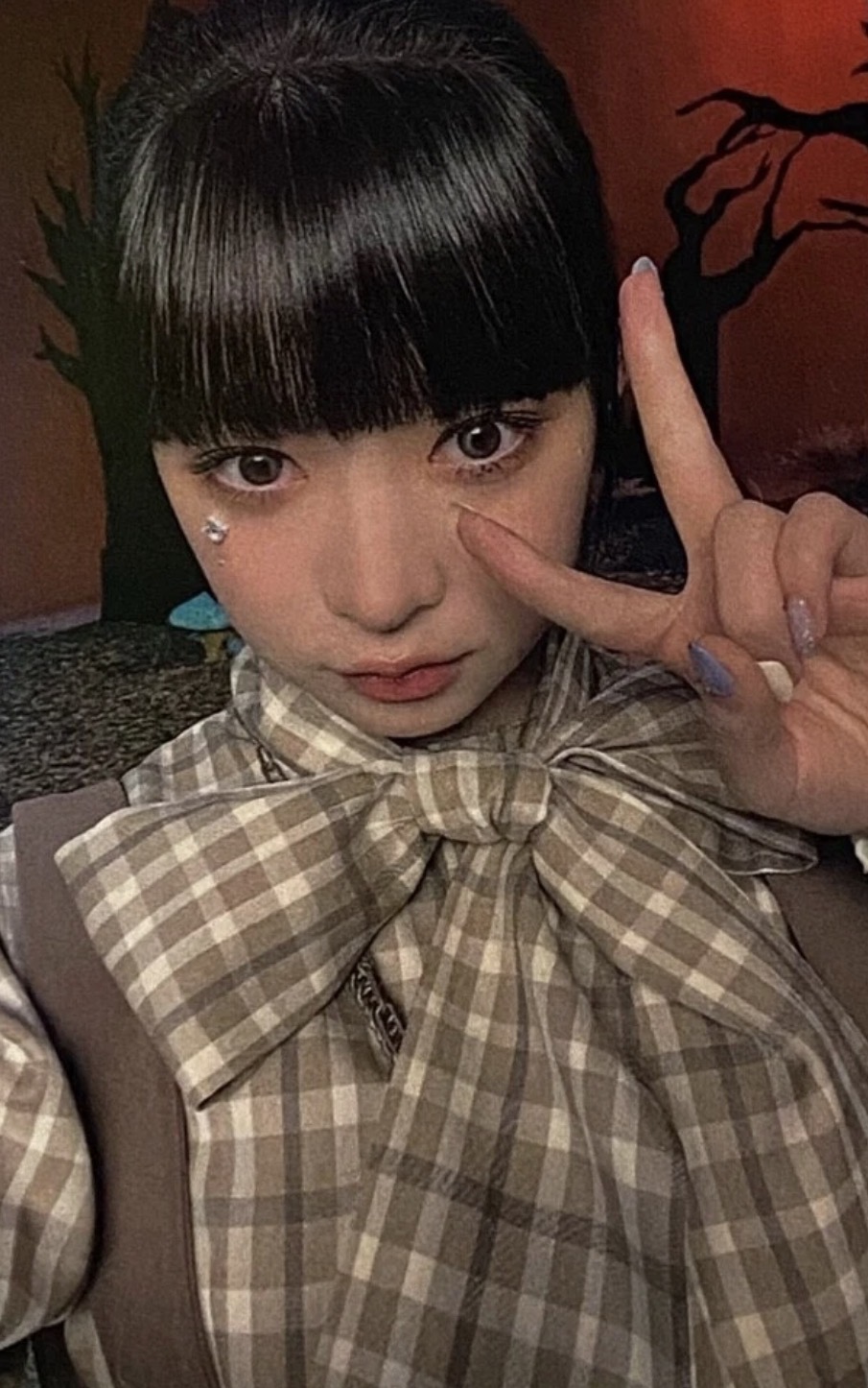 Haruna Billlie photocard - the collective soul and unconscious: snowy night Hologram Photocard (Tincase)