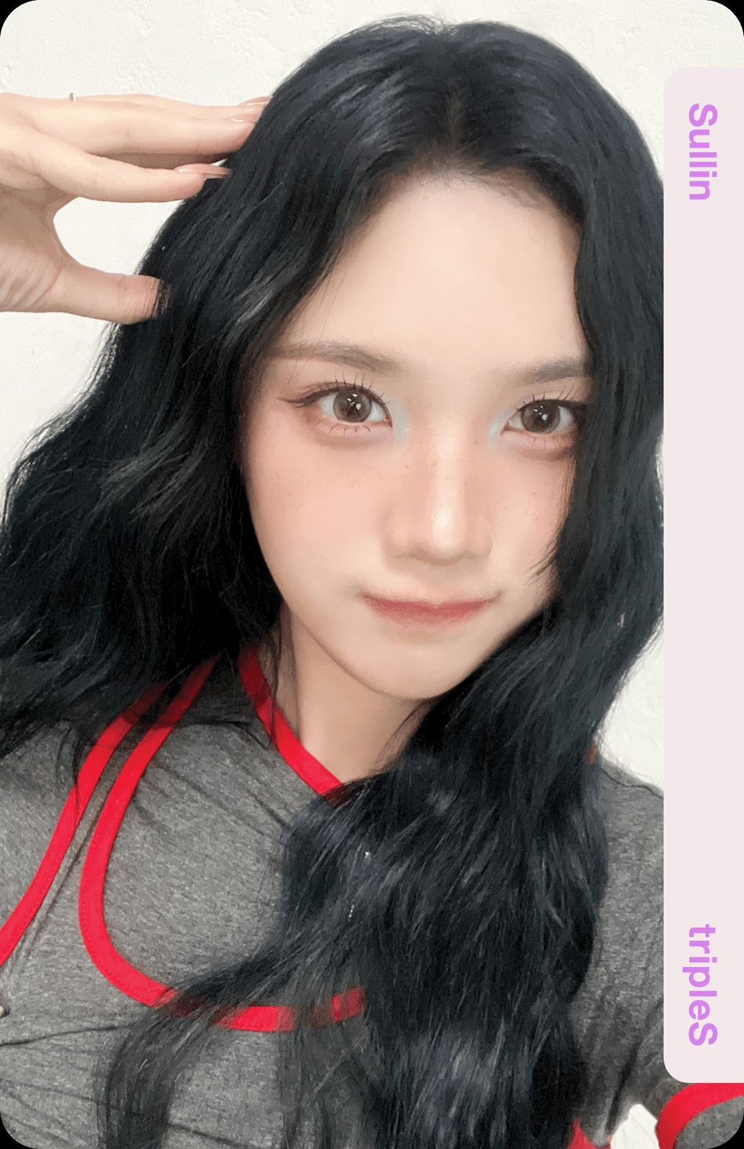 Sullin tripleS photocard from Double Class Objekt