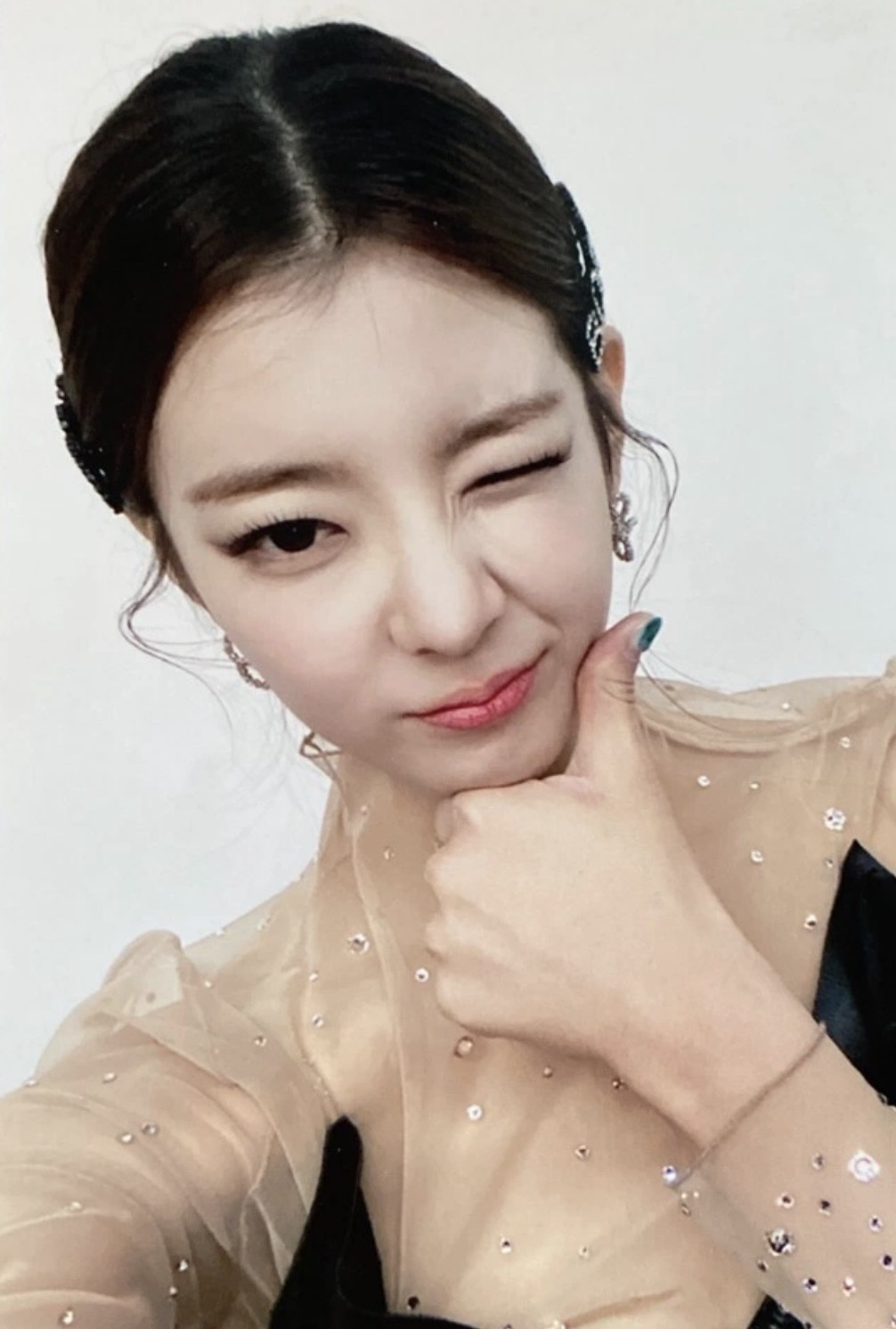 LIA ITZY photocard from Lucky draw photo print