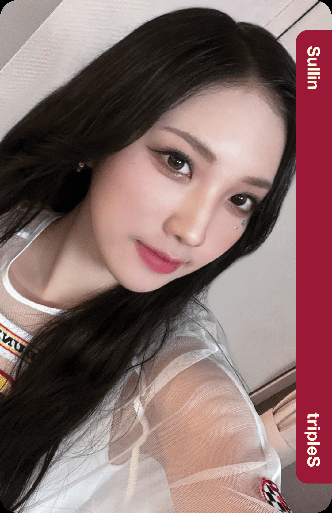 Sullin tripleS photocard from Double Class Objekt