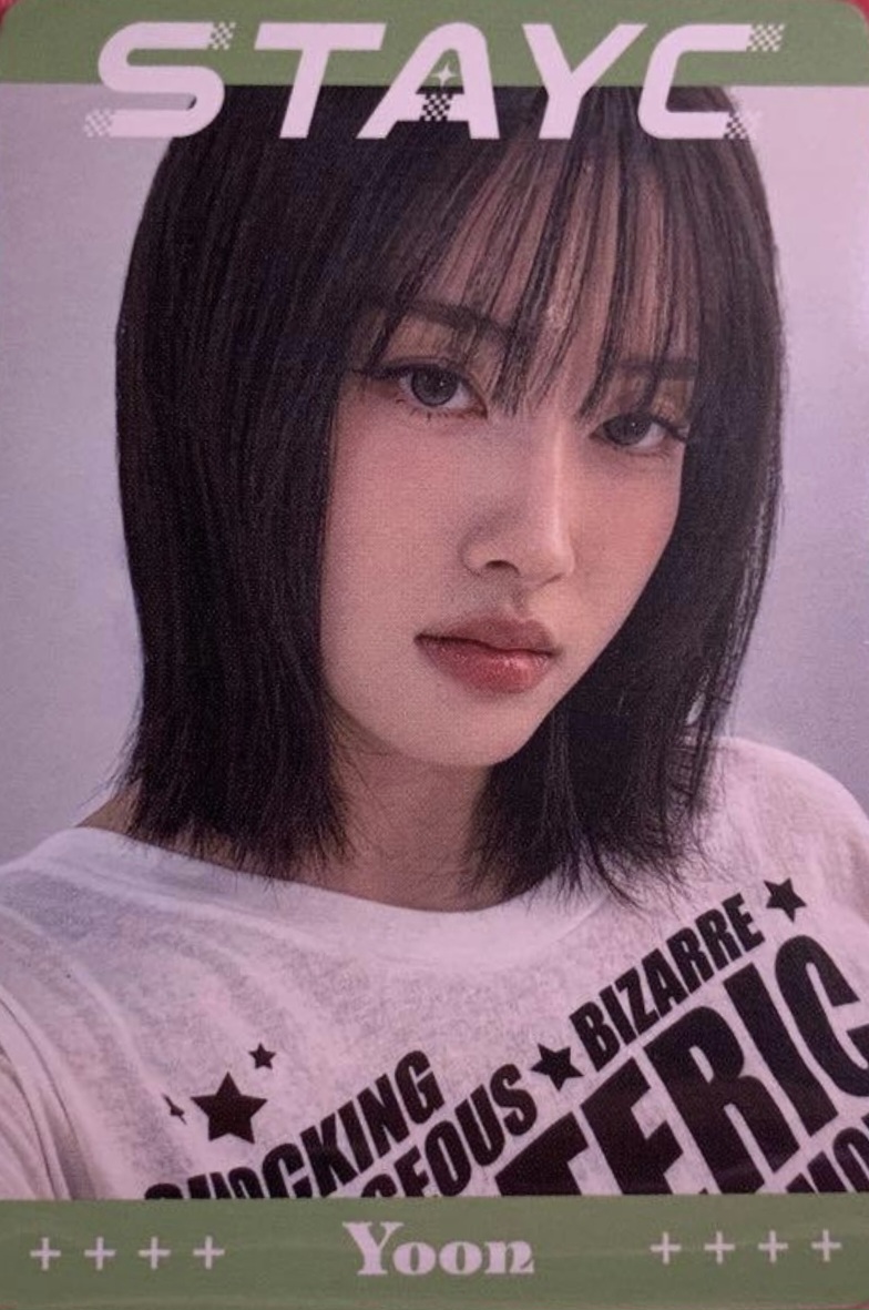 Yoon STAYC photocard - STAY ALIVE Lucky Draw