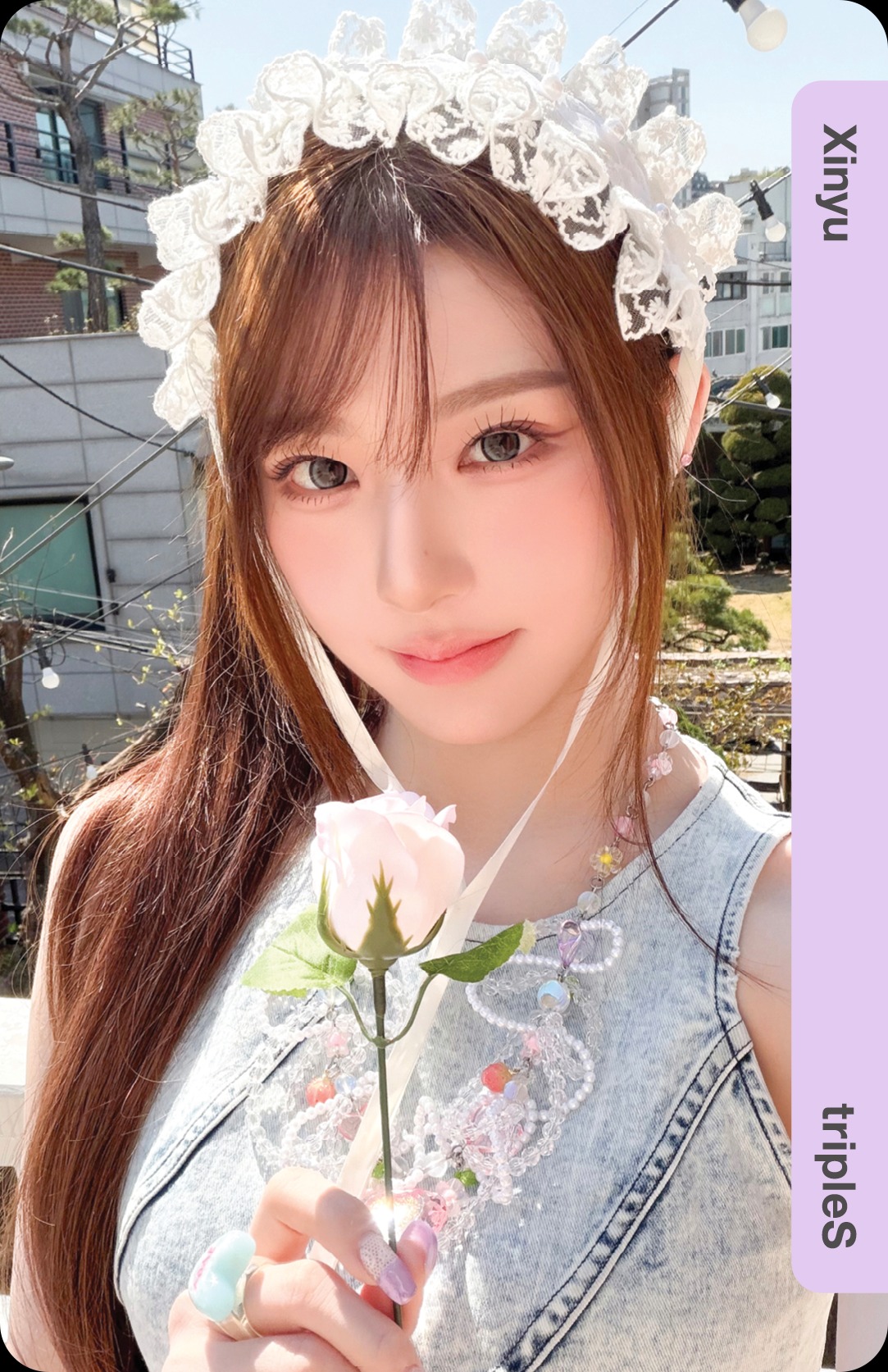 Xinyu tripleS photocard - LOVE&POP pt.1 Double Class Objekt