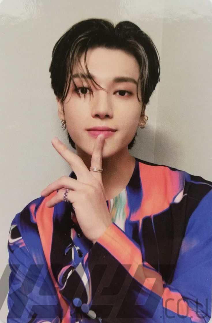 Wooyoung ATEEZ photocard from Preorder