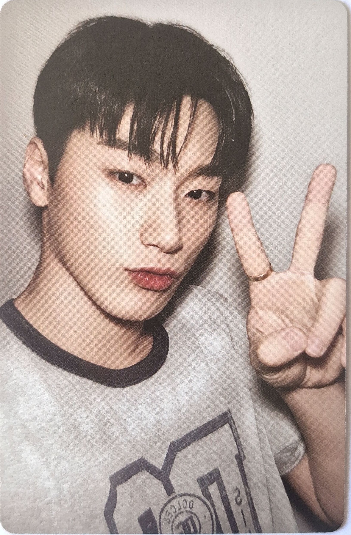 San ATEEZ photocard from Photocard A