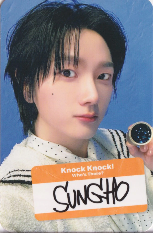 Sungho BOYNEXTDOOR photocard from Digital Code Card