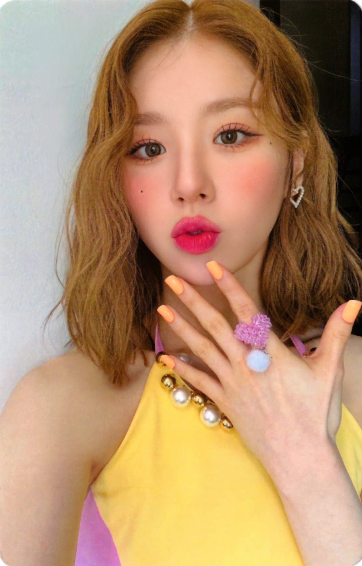 Heejin LOONA photocard - Luminous Regular ver.