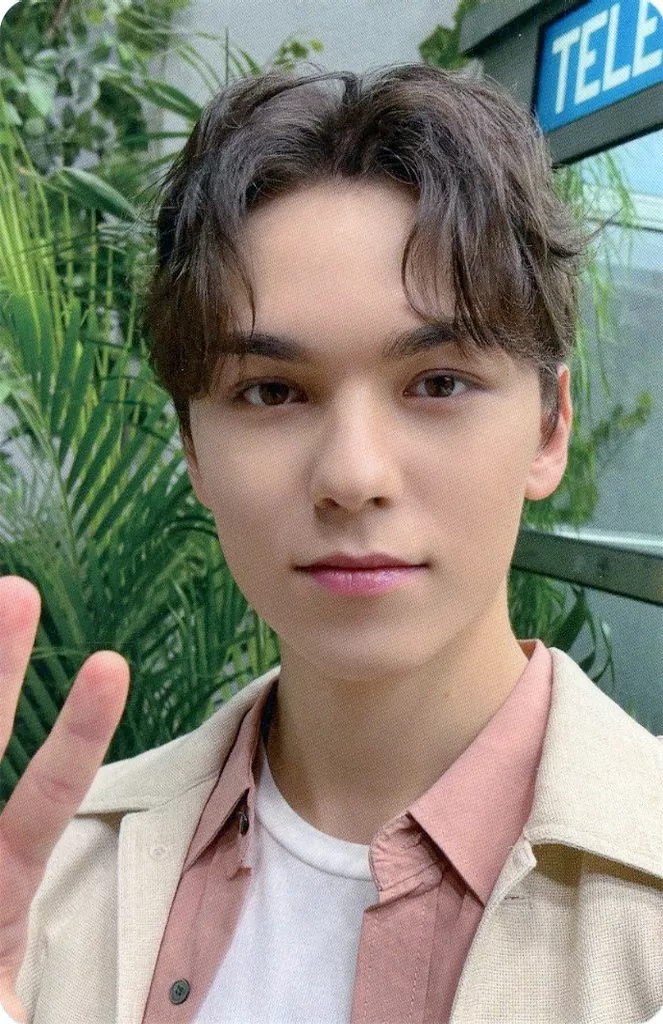 Vernon SEVENTEEN photocard from Preorder