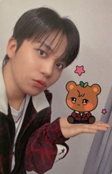 Jongho ATEEZ photocard Random Trading Card