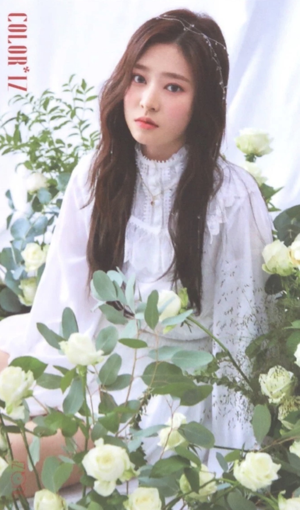 Minju IZ*ONE photocard from Rose Version Photocard