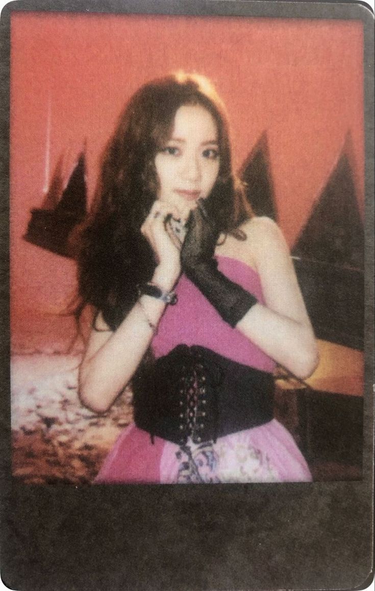 Jisoo BLACKPINK photocard from Polaroid Photocard
