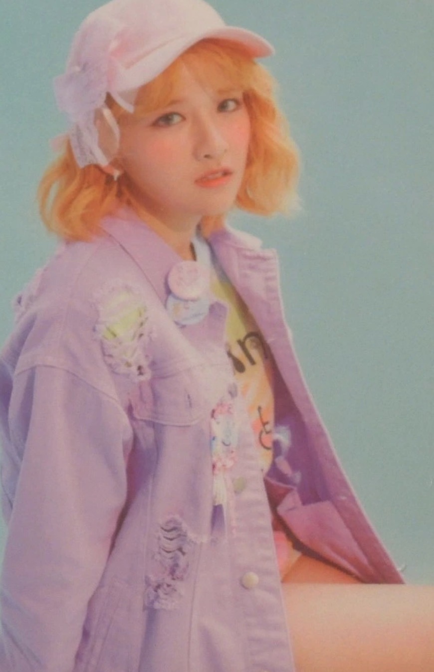 EXY Cosmic Girls photocard - HAPPY MOMENT Stamp Event