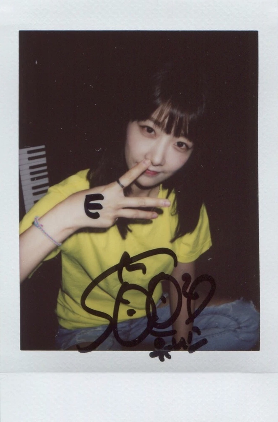 Autographed Polaroid Benefit